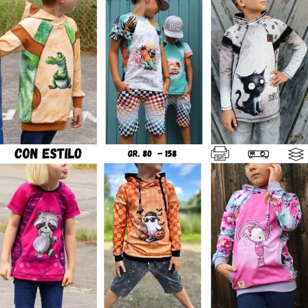Schnittmuster Con Estilo Sewing4Four